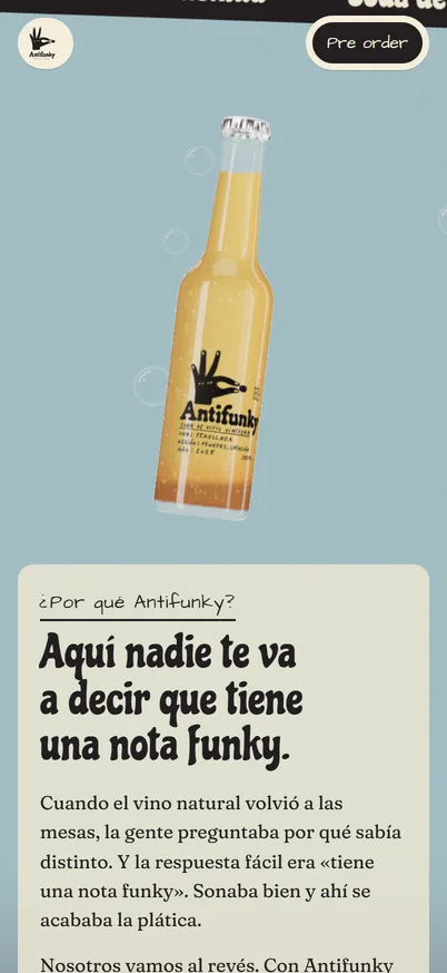 "Aquí nadie te va a decir que tiene una nota funky"