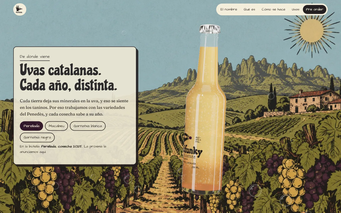 Uvas catalanas: el viñedo del Penedès y las variedades de cada cosecha