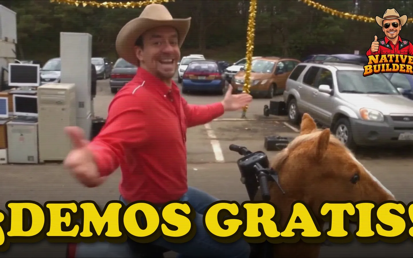 Portada del comercial: ¡Demos gratis!