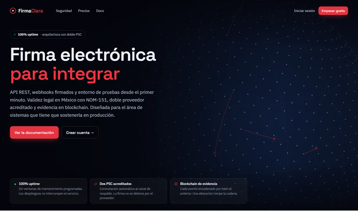 Portada de FirmaClara: firma electrónica para integrar