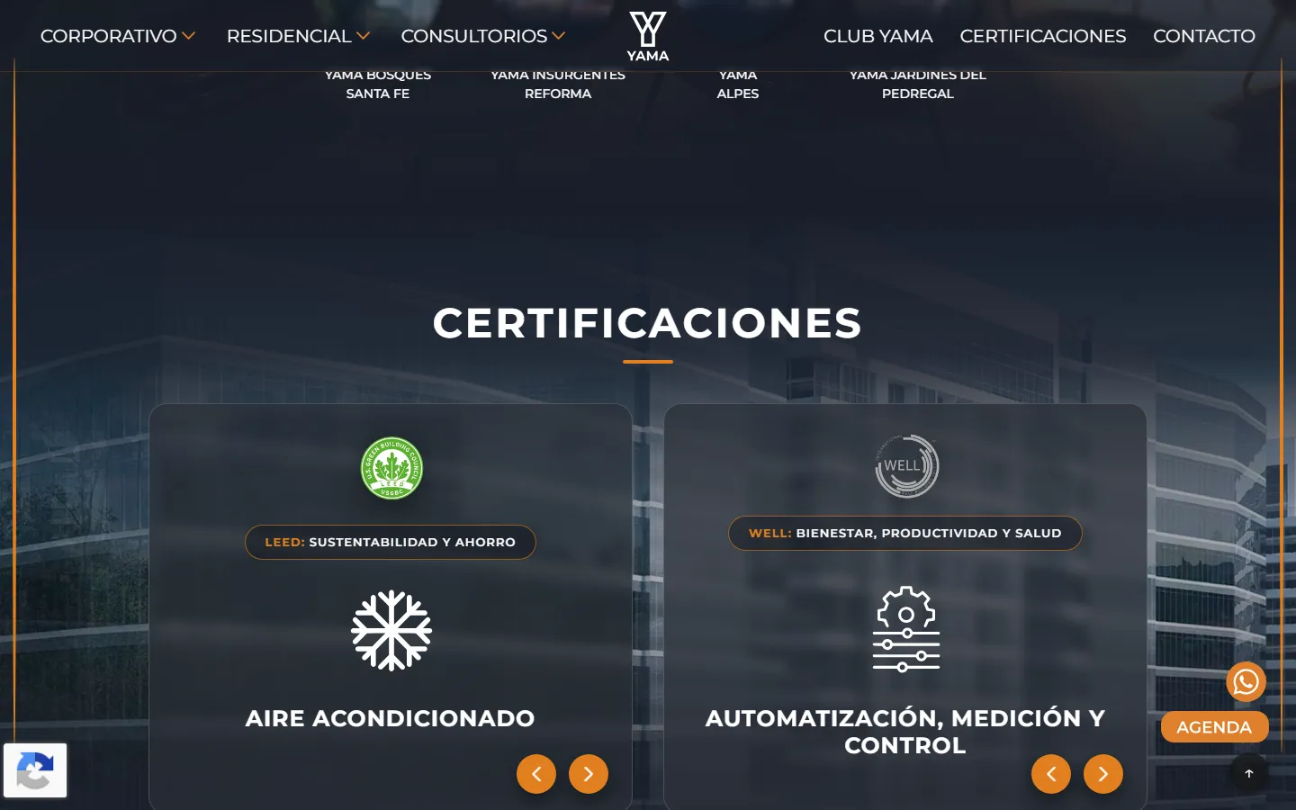 Certificaciones en paneles de vidrio